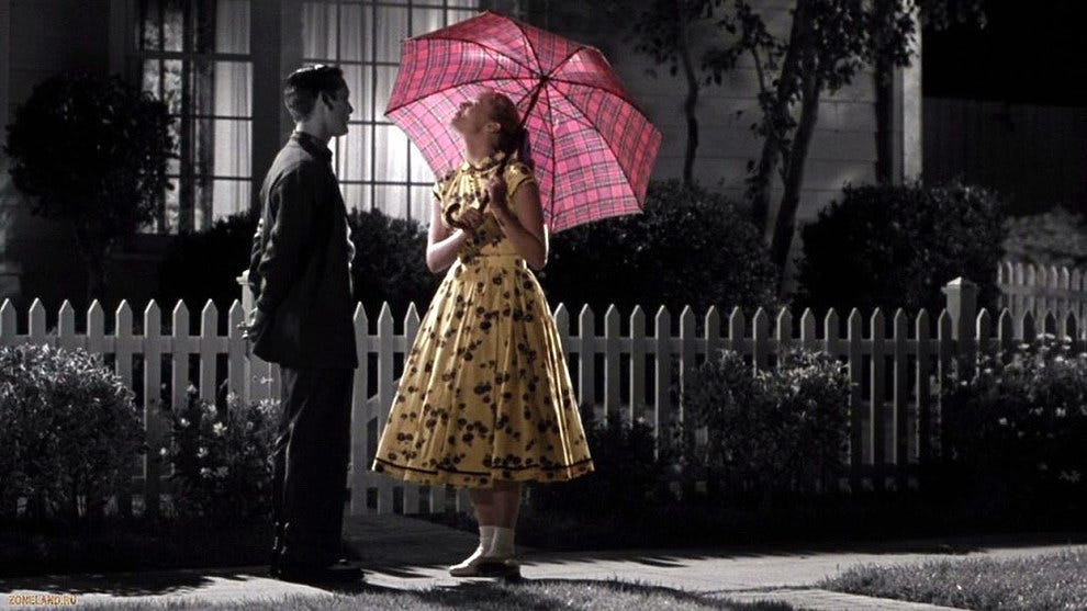 The 1950s town of Pleasantville